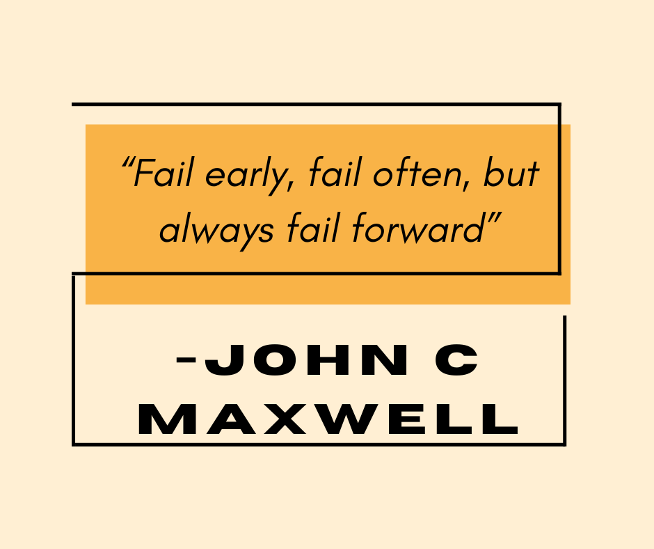 Fail fast Culture qoute by johnmaxwell