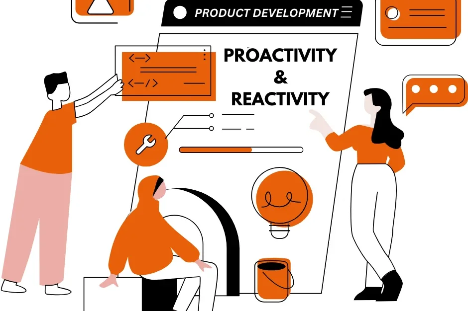 proactive and reactive product development