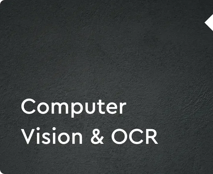Computer Vision OCR